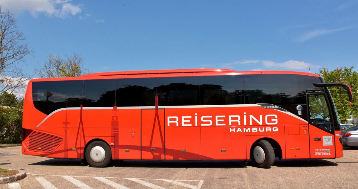 Setra 515 HD von Reisering Hamburg 2018 in Krems.