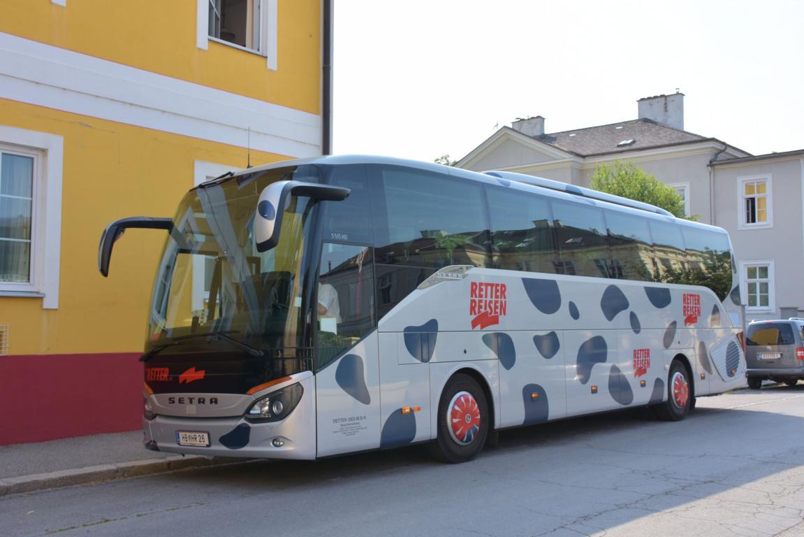 Setra 515 HD von RETTER Reisen aus sterreich 06/2017 in Krems.