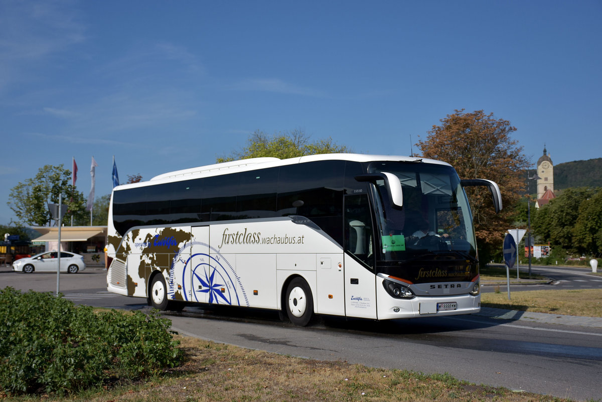 Setra 515 HD von Zwlfer Reisen aus Niedersterreich 2017 in Krems.