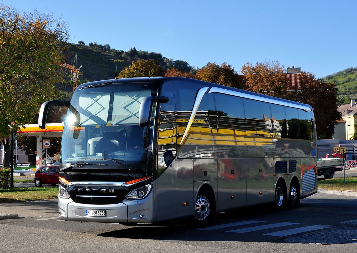 Setra 515 HDH aus der BRD in Krems.