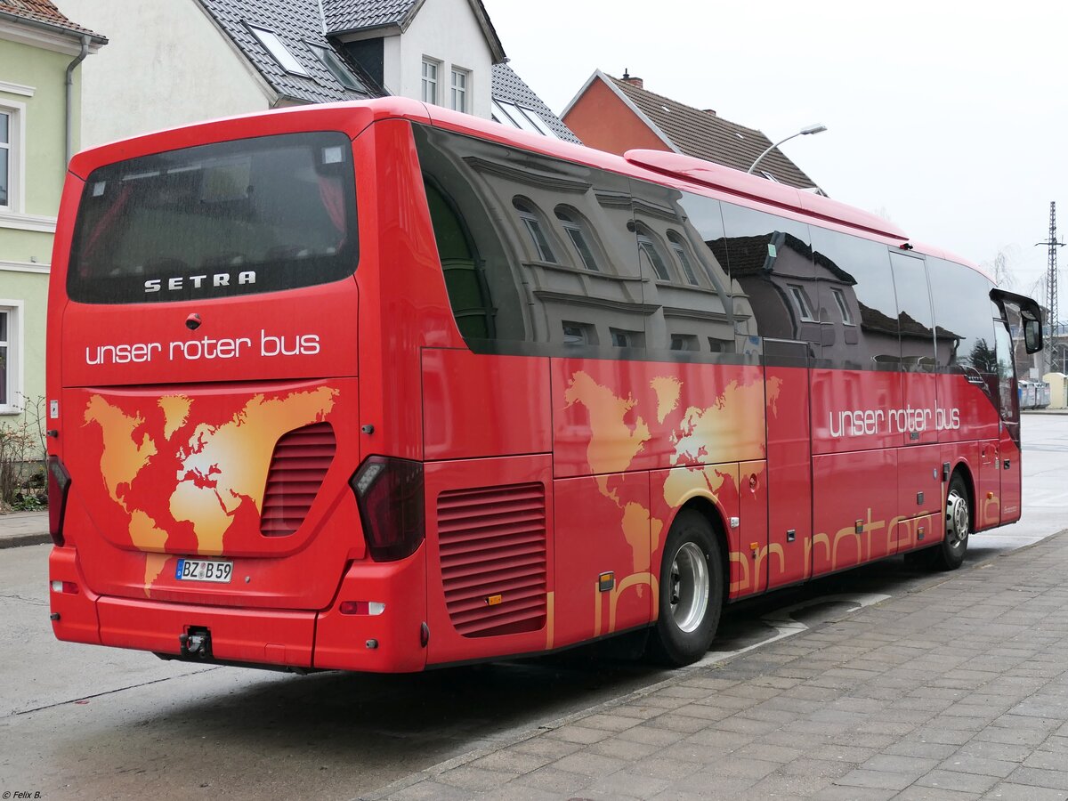 Setra 515 MD von URB aus Deutschland in Neubrandenburg.