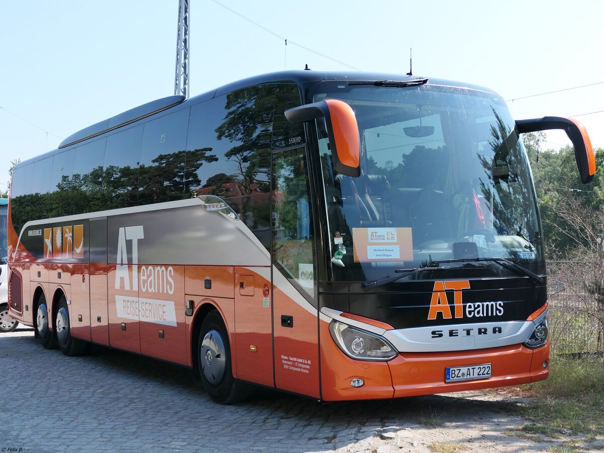 Setra 516 HD von ATeams aus Deutschland in Binz.