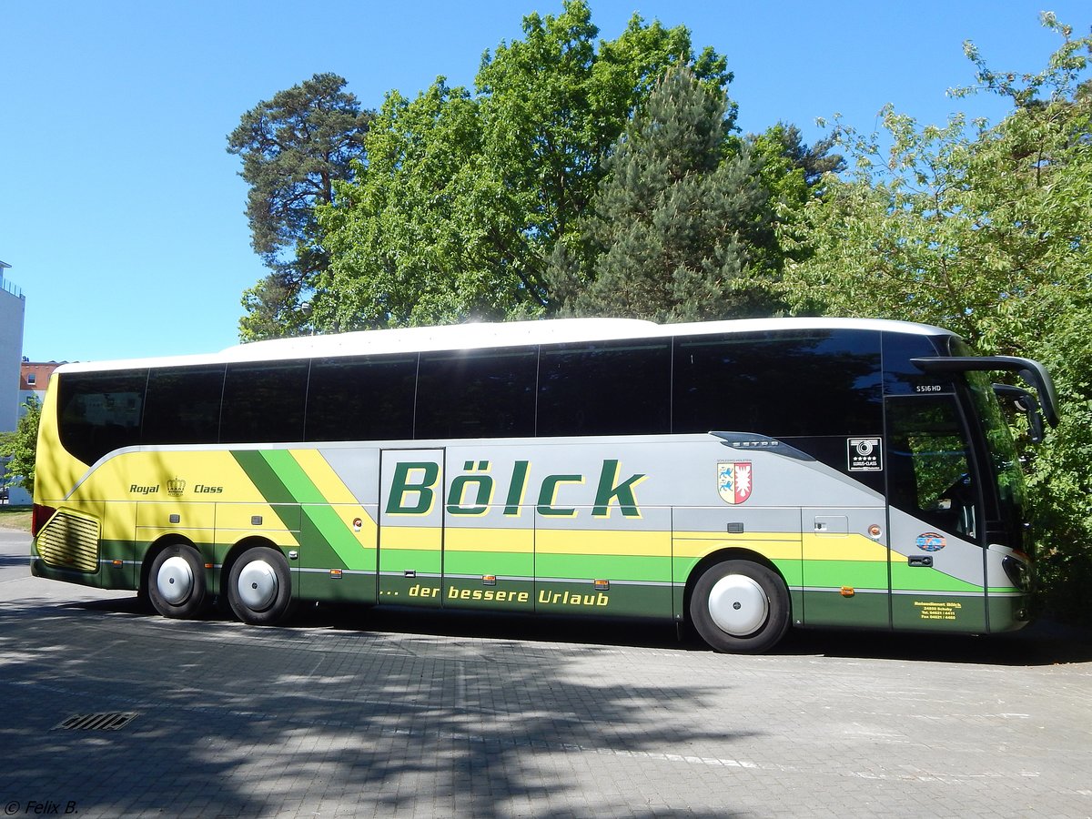 Setra 516 HD von Bölck aus Deutschland in Binz.