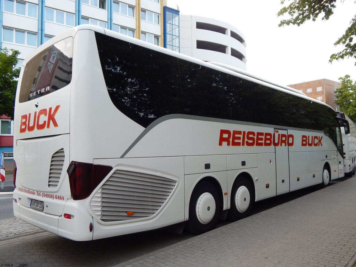 Setra 516 HD von Buck's Reisen aus Deutschland in Neubrandenburg.