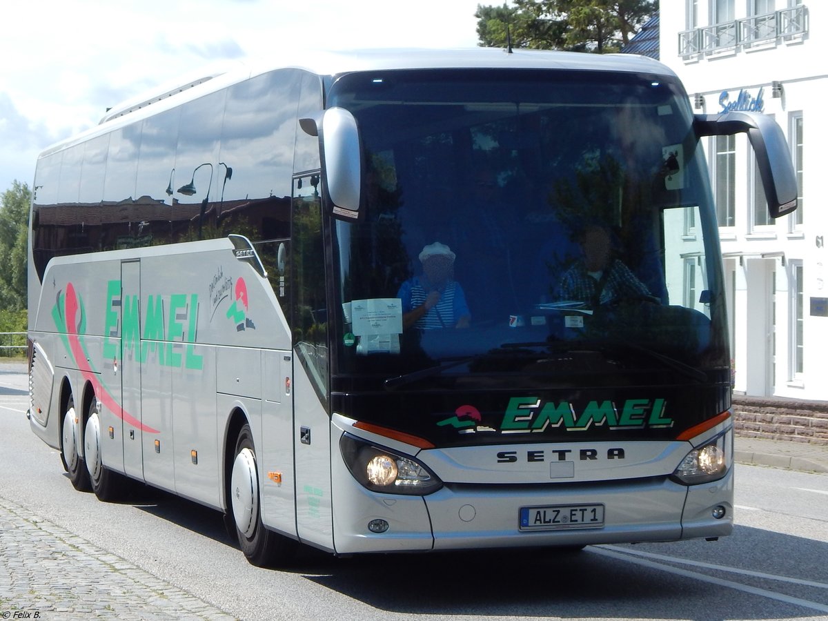 Setra 516 HD von Emmel aus Deutschland in Lietzow.