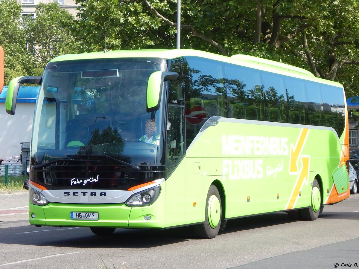 Setra 516 HD von Flixbus/Ohly-Weber aus Deutschland in Berlin.