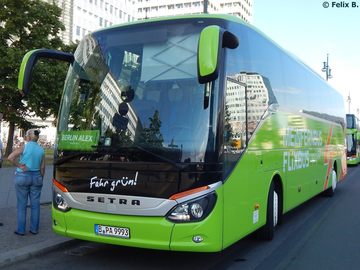 Setra 516 HD von Flixbus/Prima Klima Reisen aus Deutschland in Berlin.