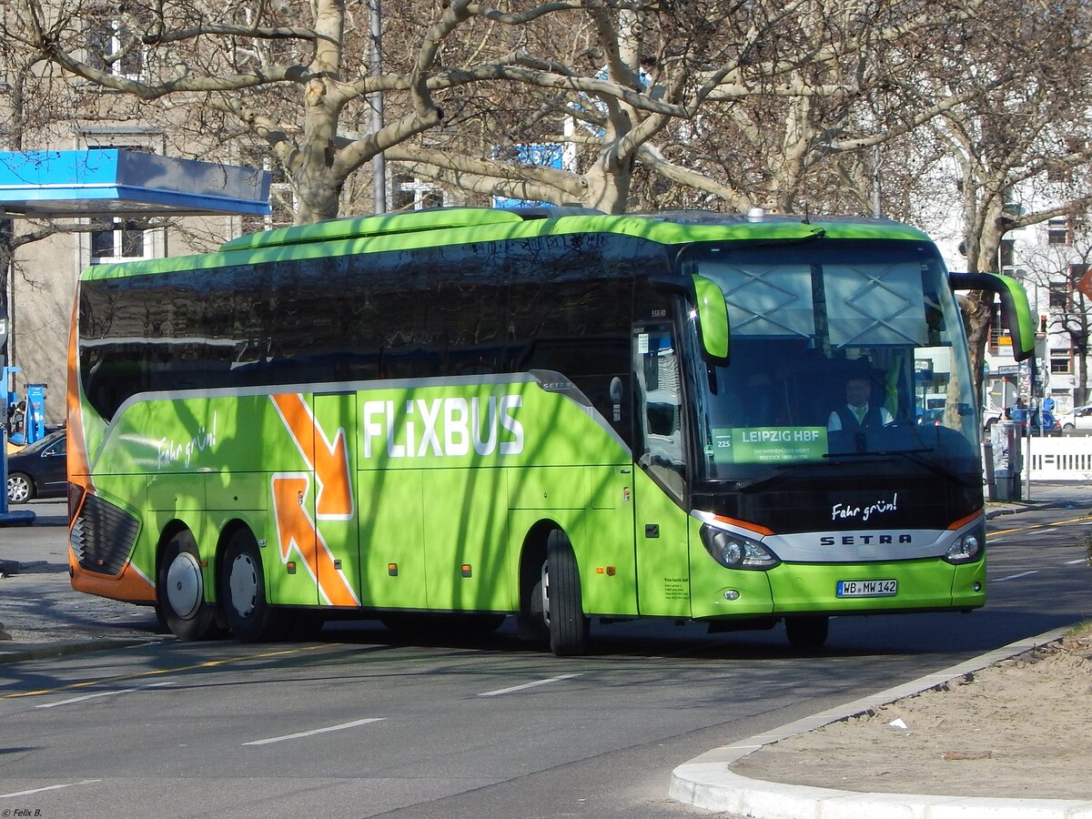 Setra 516 HD von Flixbus/Wricke Touristik aus Deutschland in Berlin. 