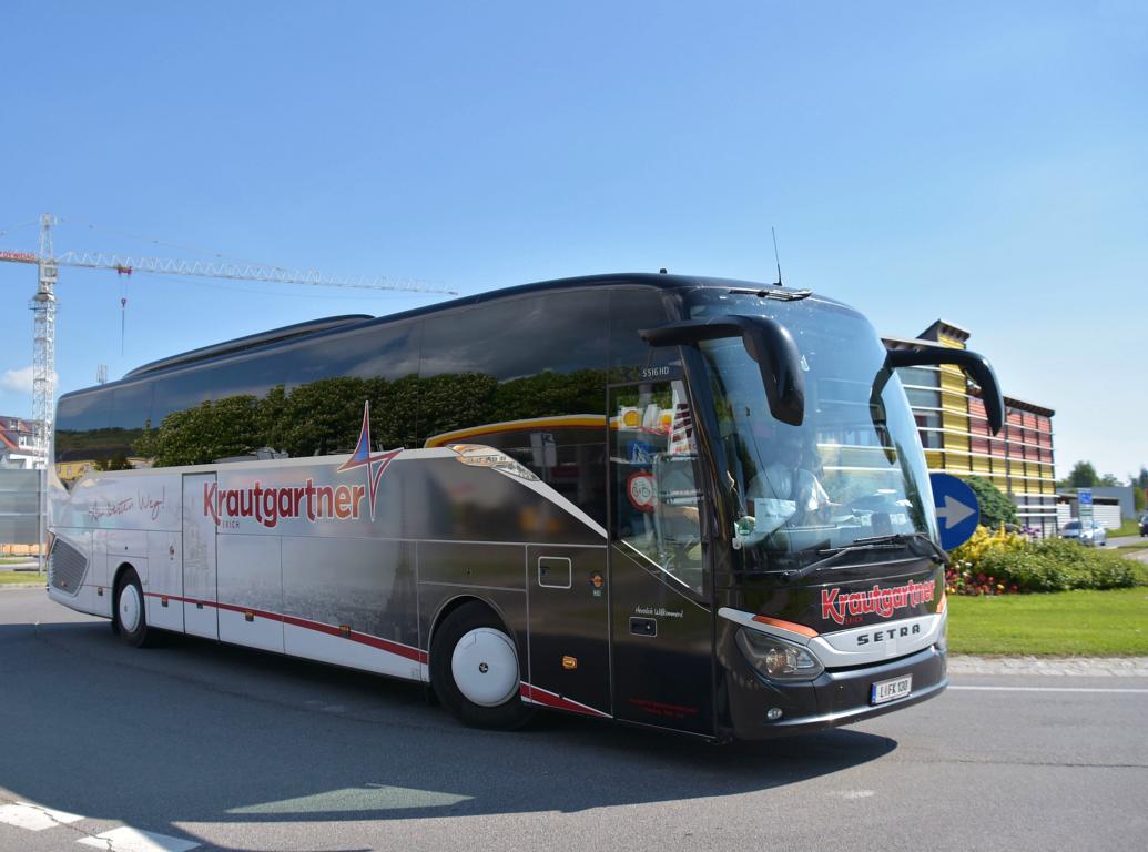 Setra 516 HD von Krautgartner Reisen aus sterreich in Krems.