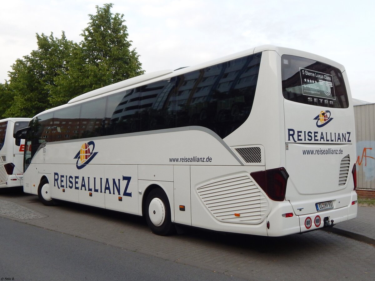 Setra 516 HD von Meyering-Reisen aus Deutschland in Neubrandenburg. 