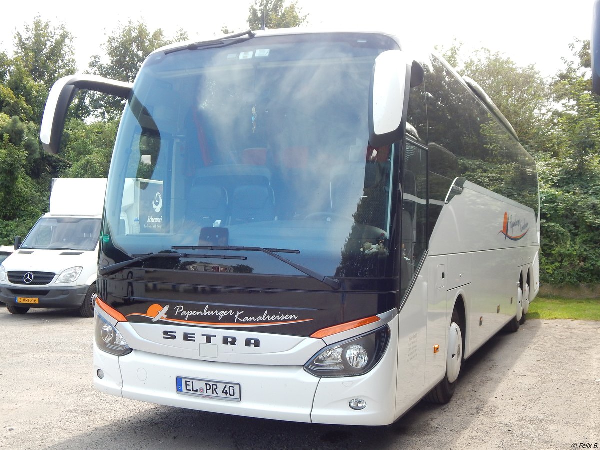 Setra 516 HD von Papenburger Kanalreisen aus Deutschland in Binz.