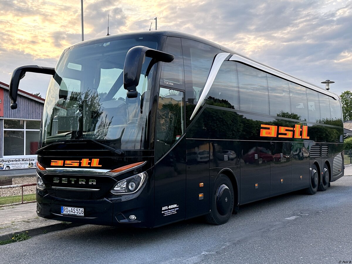 Setra 516 HDH von Astl aus Deutschland in Malchow.