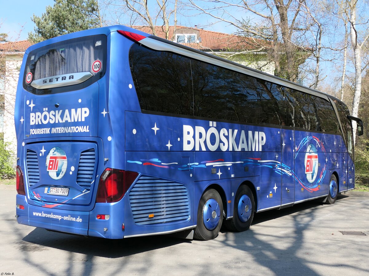 Setra 516 HDH von Bröskamp aus Deutschland in Binz.