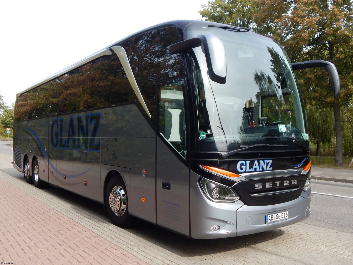 Setra 516 HDH von Glanz aus Deutschland in Waren.