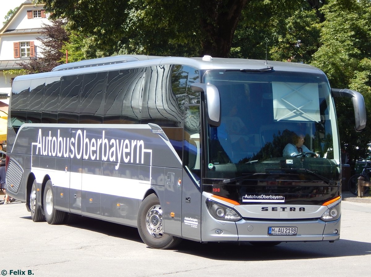 Setra 517 HD von Autobus Oberbayern aus Deutschland in Hohenschwangau.