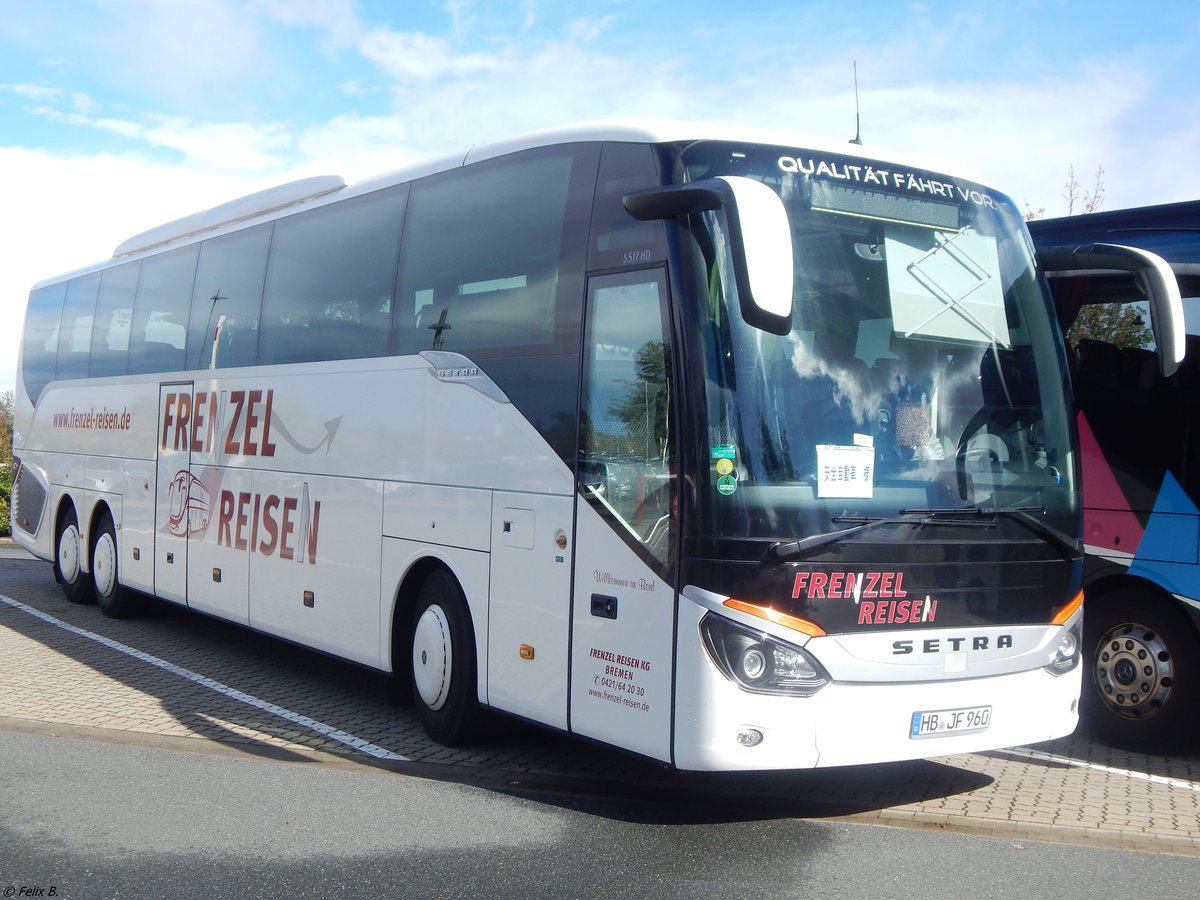 Setra 517 HD von Frenzel Reisen aus Deutschland in Hannover.