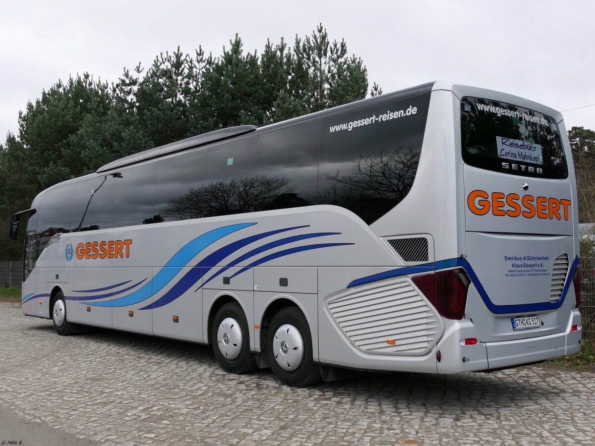 Setra 517 HD von Gessert aus Deutschland in Binz.