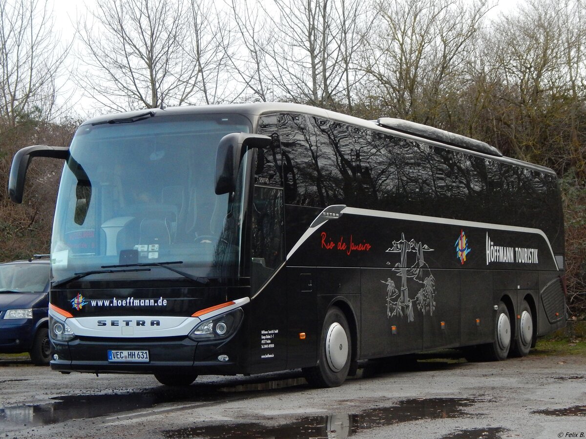 Setra 517 HD von Hffmann Touristik aus Deutschland in Binz. 