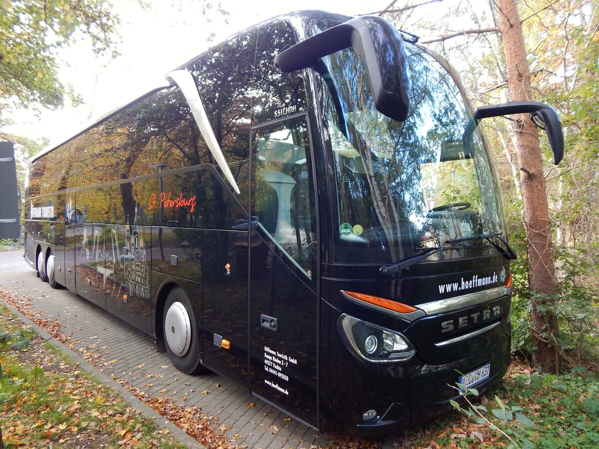 Setra 517 HD von Höffmann Touristik aus Deutschland in Binz.