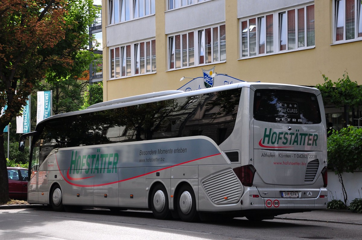 Setra 517 HD von Hofsttter Reisen aus sterreich im Juni 2015 in Krems.