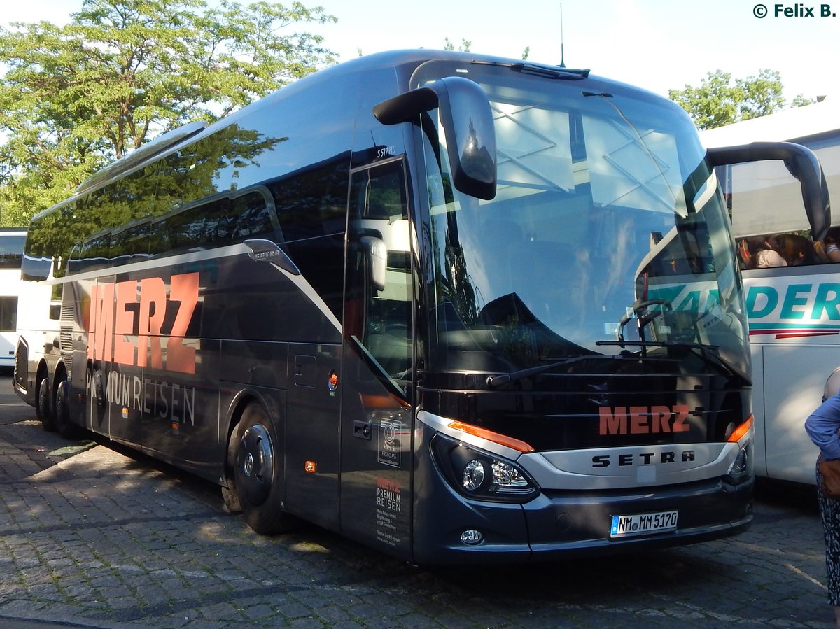 Setra 517 HD von Merz Reisen aus Deutschland in Berlin.