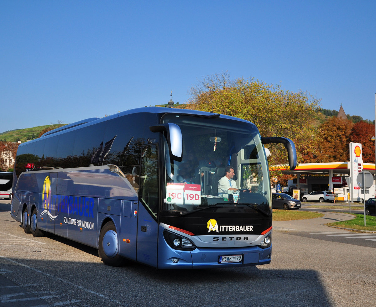 Setra 517 HD von Mitterbauer Reisen aus sterreich in Krems.