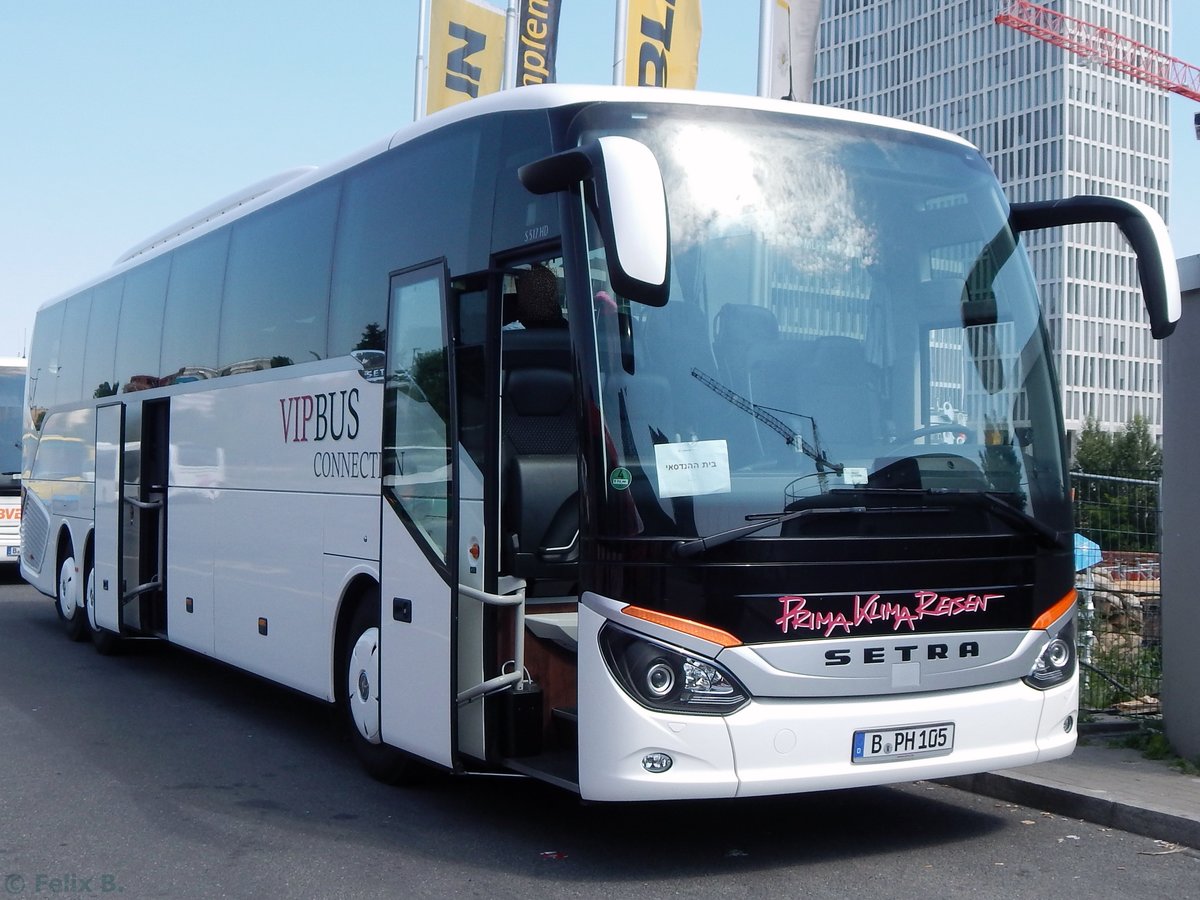 Setra 517 HD von Prima Klima Reisen aus Deutschland in Berlin.