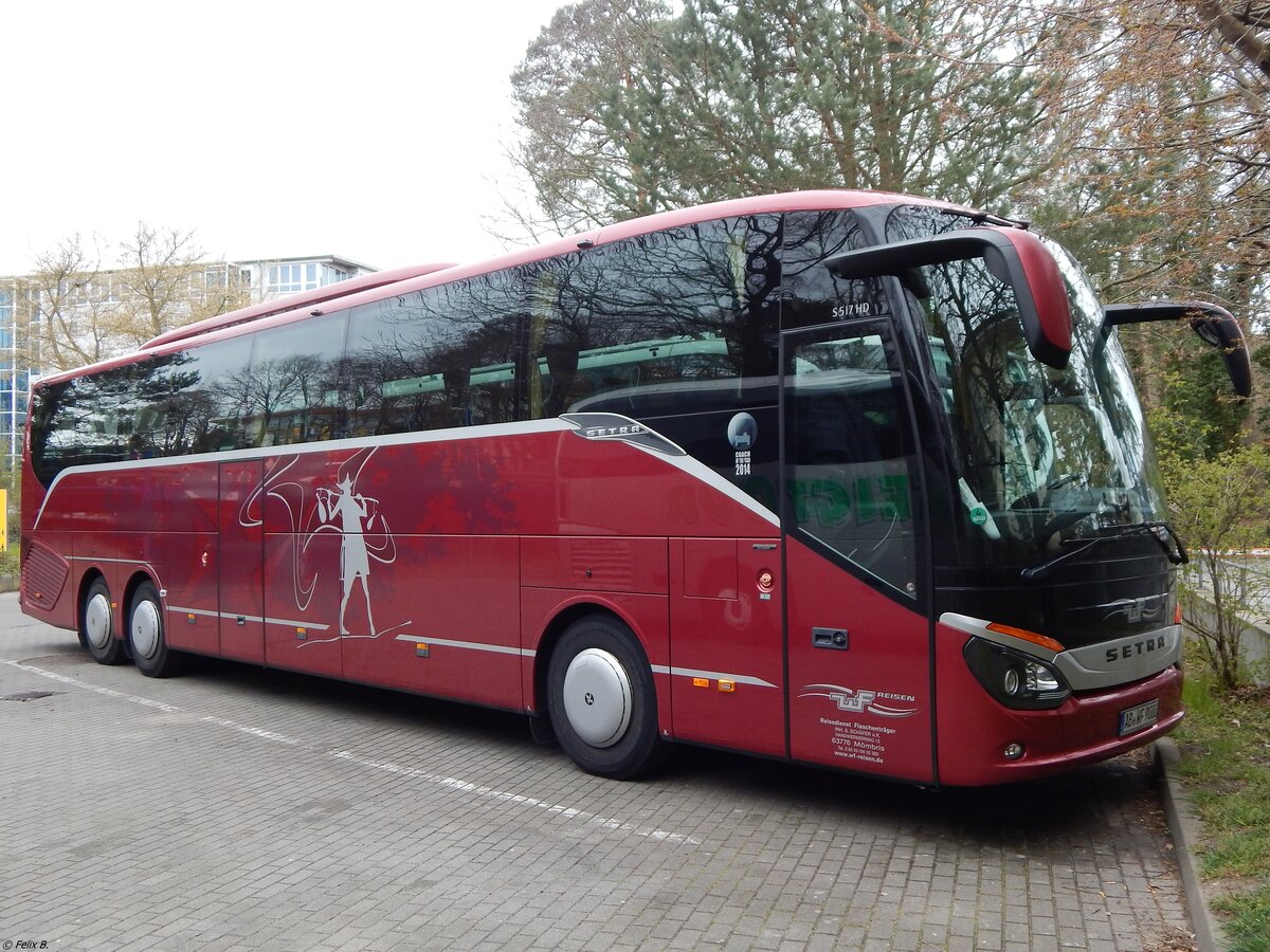 Setra 517 HD von WF-Reisen aus Deutschland in Binz.