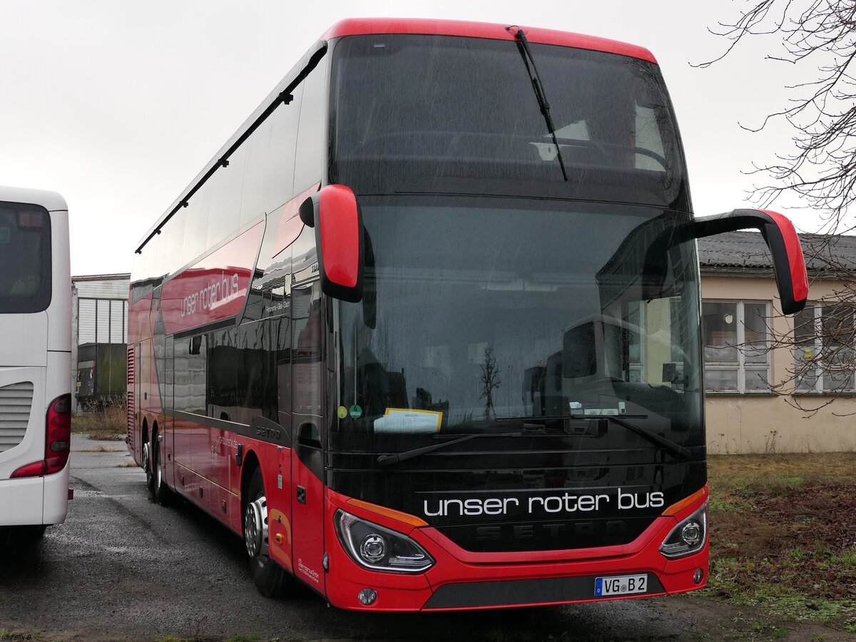 Setra 531 DT von URB aus Deutschland in Ueckermünde.