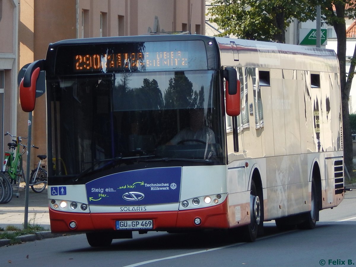 Solaris Urbino 12 von Regionalbus Rostock in Güstrow.