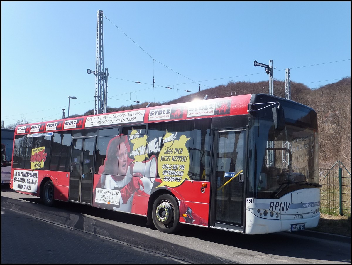 Solaris Urbino 12 der RPPNV in Sassnitz.