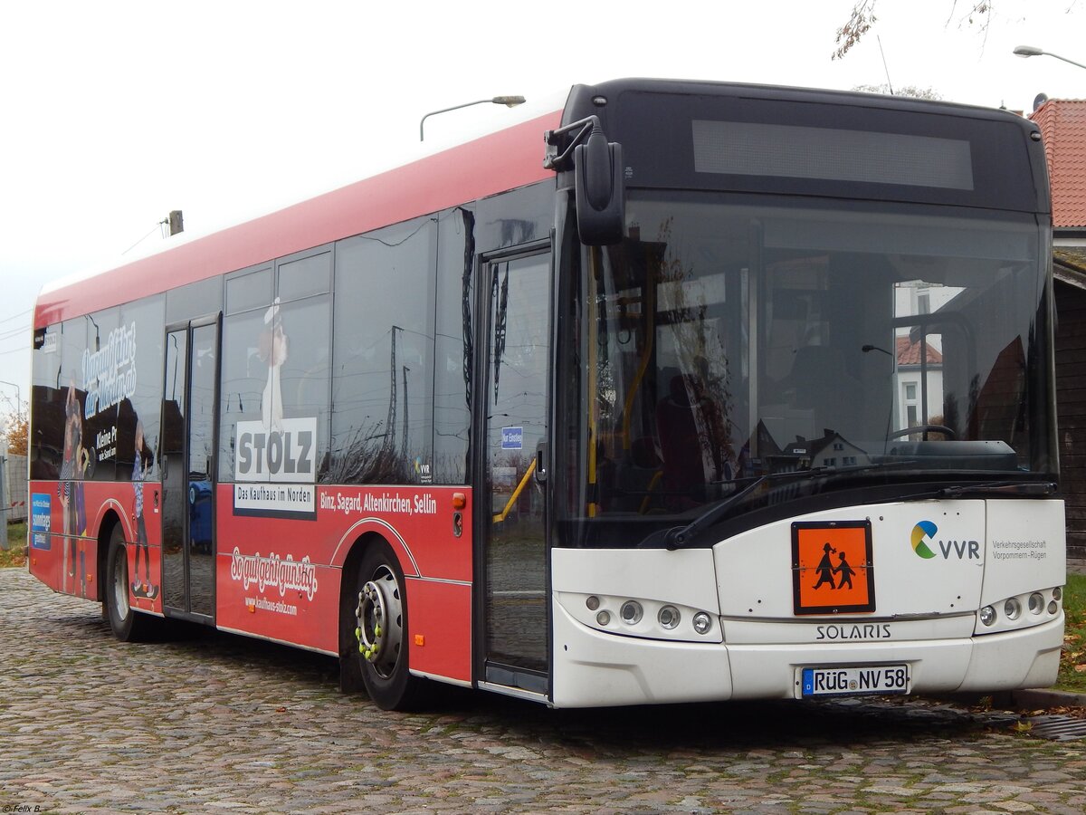 Solaris Urbino 12 der VVR in Samtens.