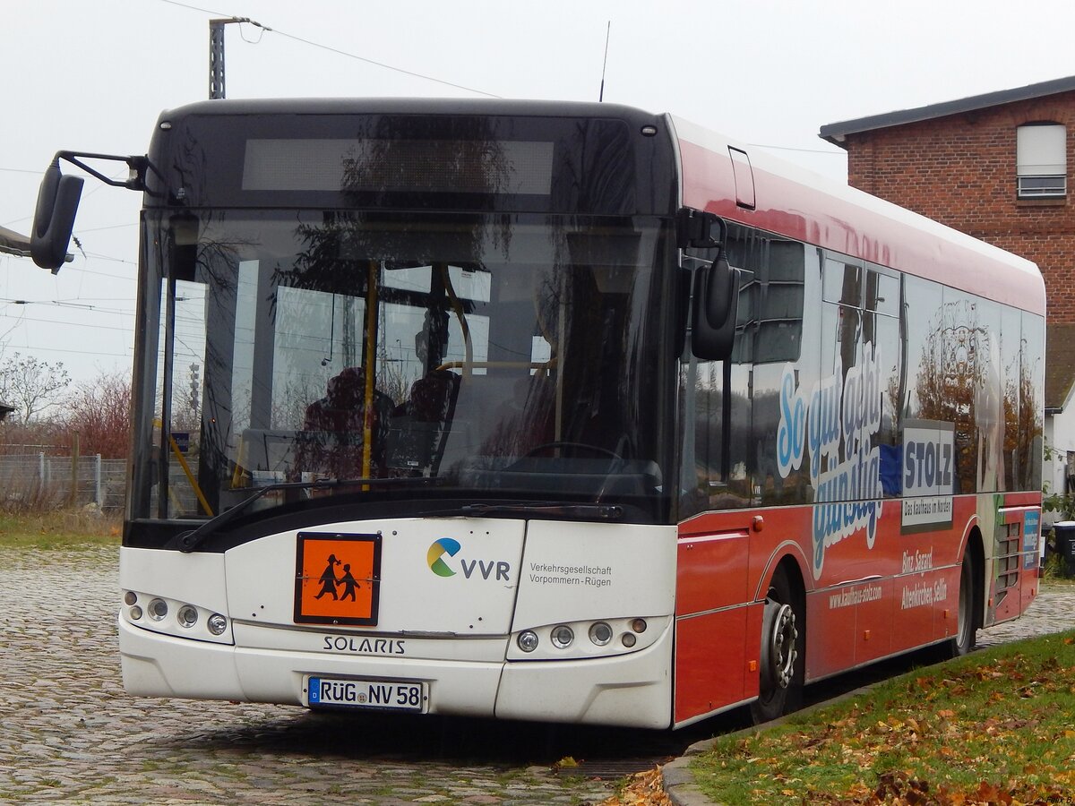 Solaris Urbino 12 der VVR in Samtens.