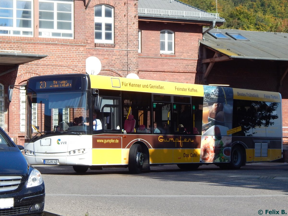 Solaris Urbino 12 der VVR in Sassnitz.