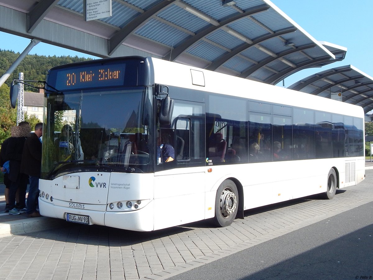 Solaris Urbino 12 der VVR in Sassnitz.