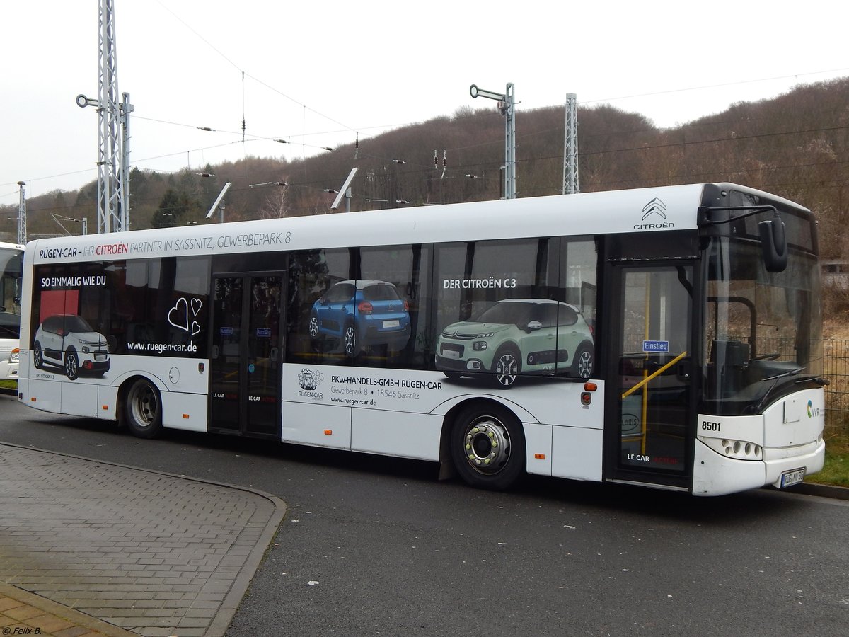 Solaris Urbino 12 der VVR in Sassnitz.