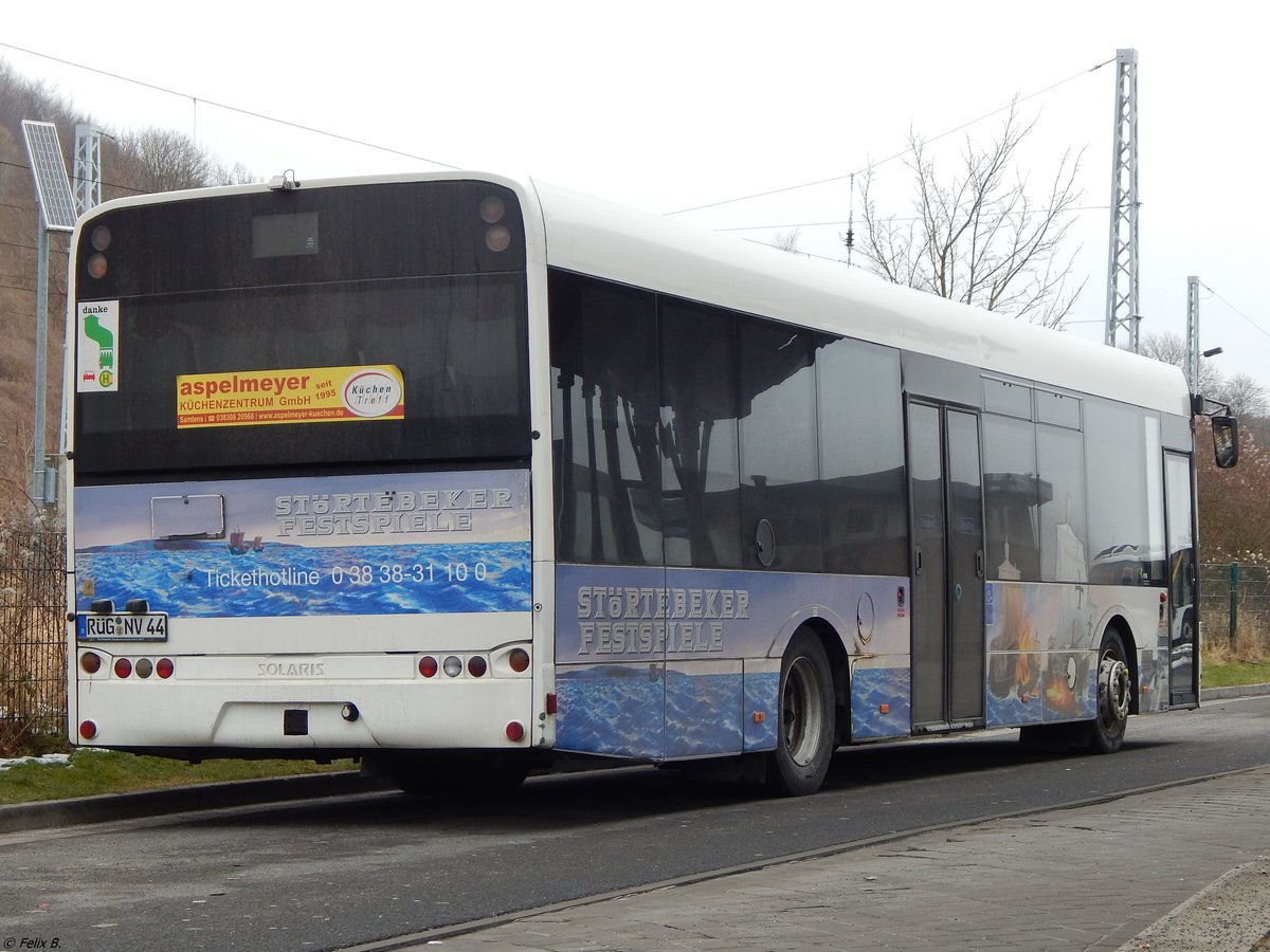 Solaris Urbino 12 der VVR in Sassnitz.