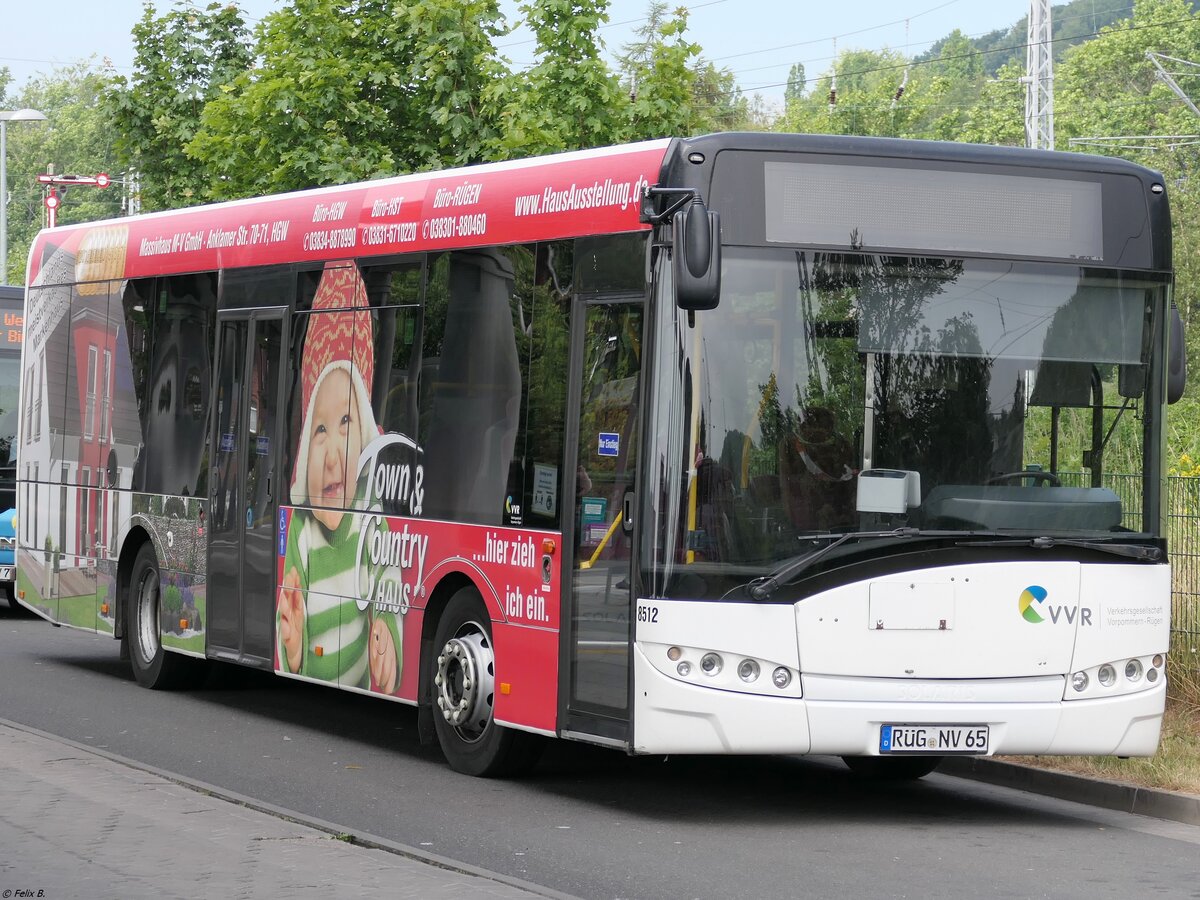 Solaris Urbino 12 der VVR in Sassnitz.