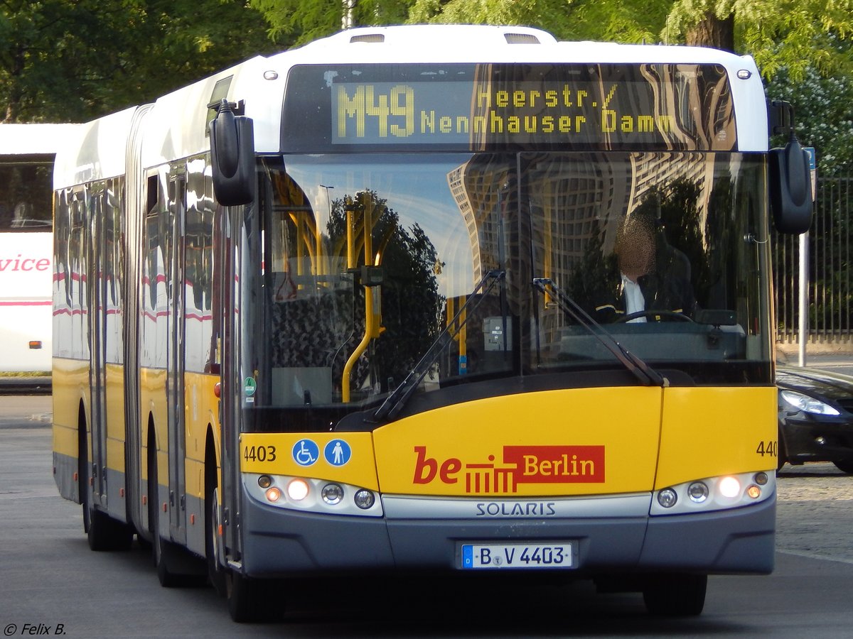 Solaris Urbino 18 der BVG in Berlin.