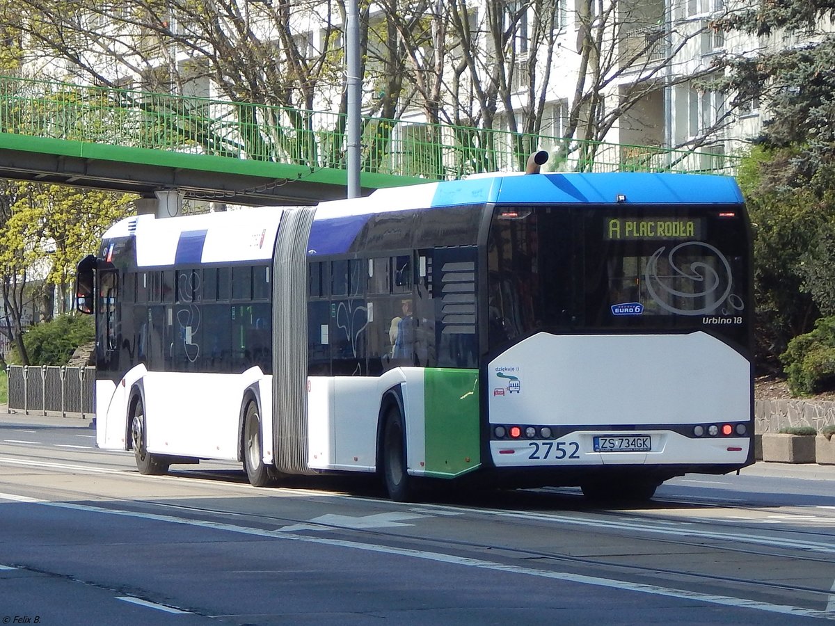 Solaris Urbino 18 der SPAD in Stettin.