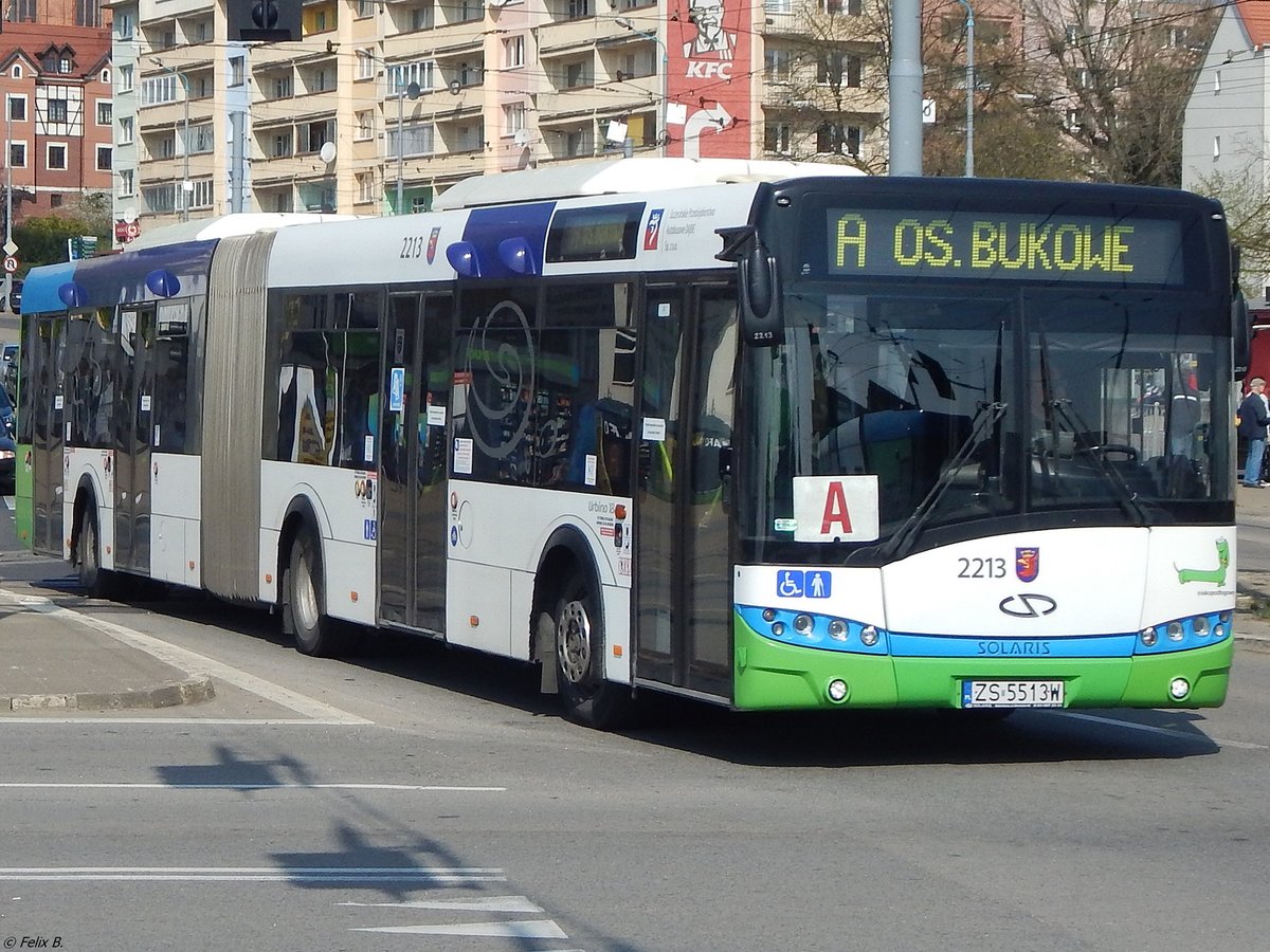 Solaris Urbino 18 der SPAD in Stettin.