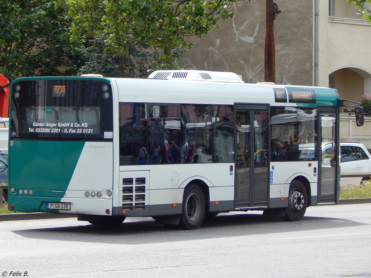 Solaris Urbino 8,9 von Günter Anger aus Deutschland in Potsdam.