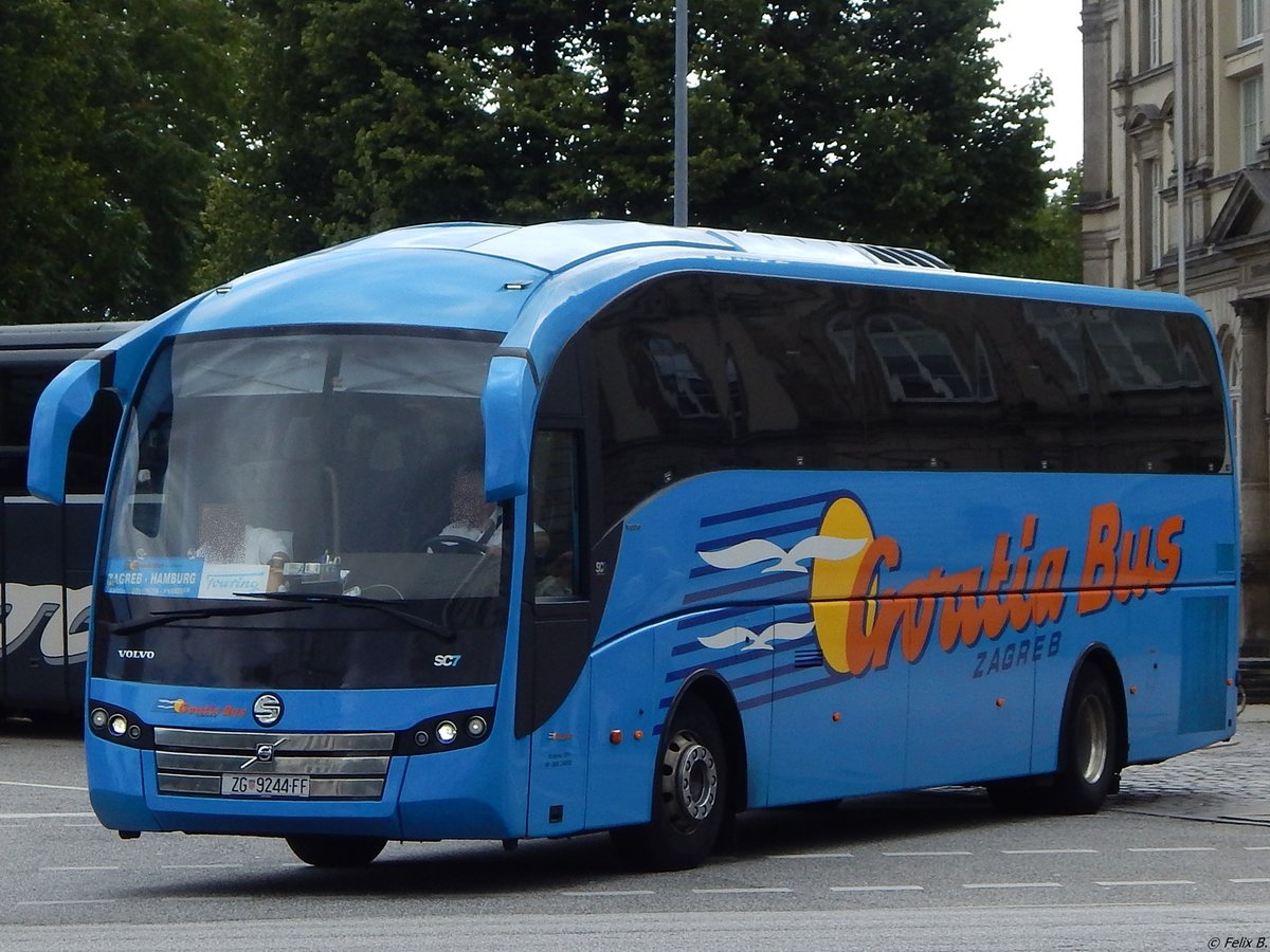 Sunsundegui SC7 von Croatia Bus aus Kroatien in Hamburg.