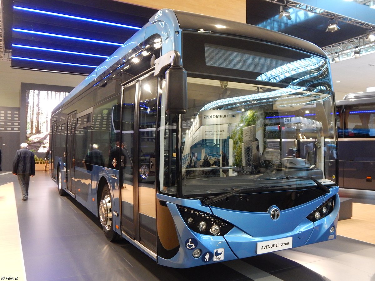 Temsa Avenue Electron Vorführwagen in Hannover auf der IAA.