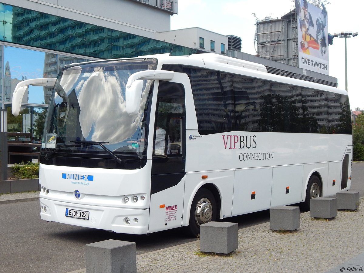 Temsa MD9 von Vip-Bus-Service/Minex aus Deutschland in Berlin.