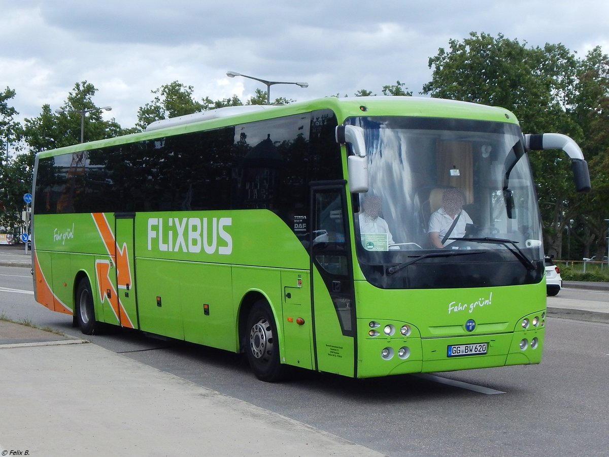 Temsa Safari HD von Flixbus/BusWorld International aus Deutschland in Karlsruhe.