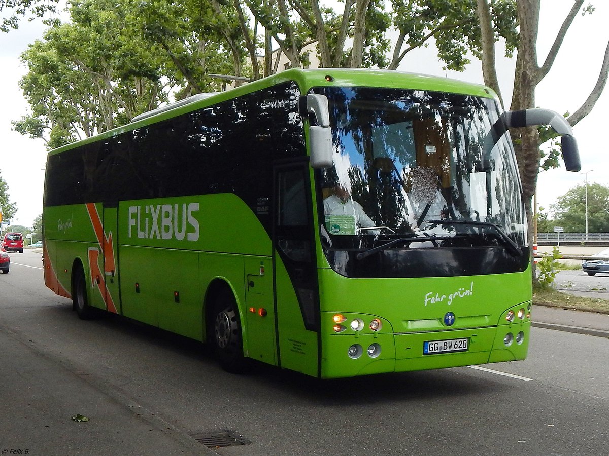 Temsa Safari HD von Flixbus/BusWorld International aus Deutschland in Karlsruhe.