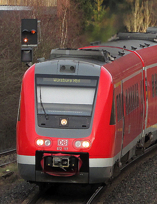 Triebzug Portrait von 612 117.