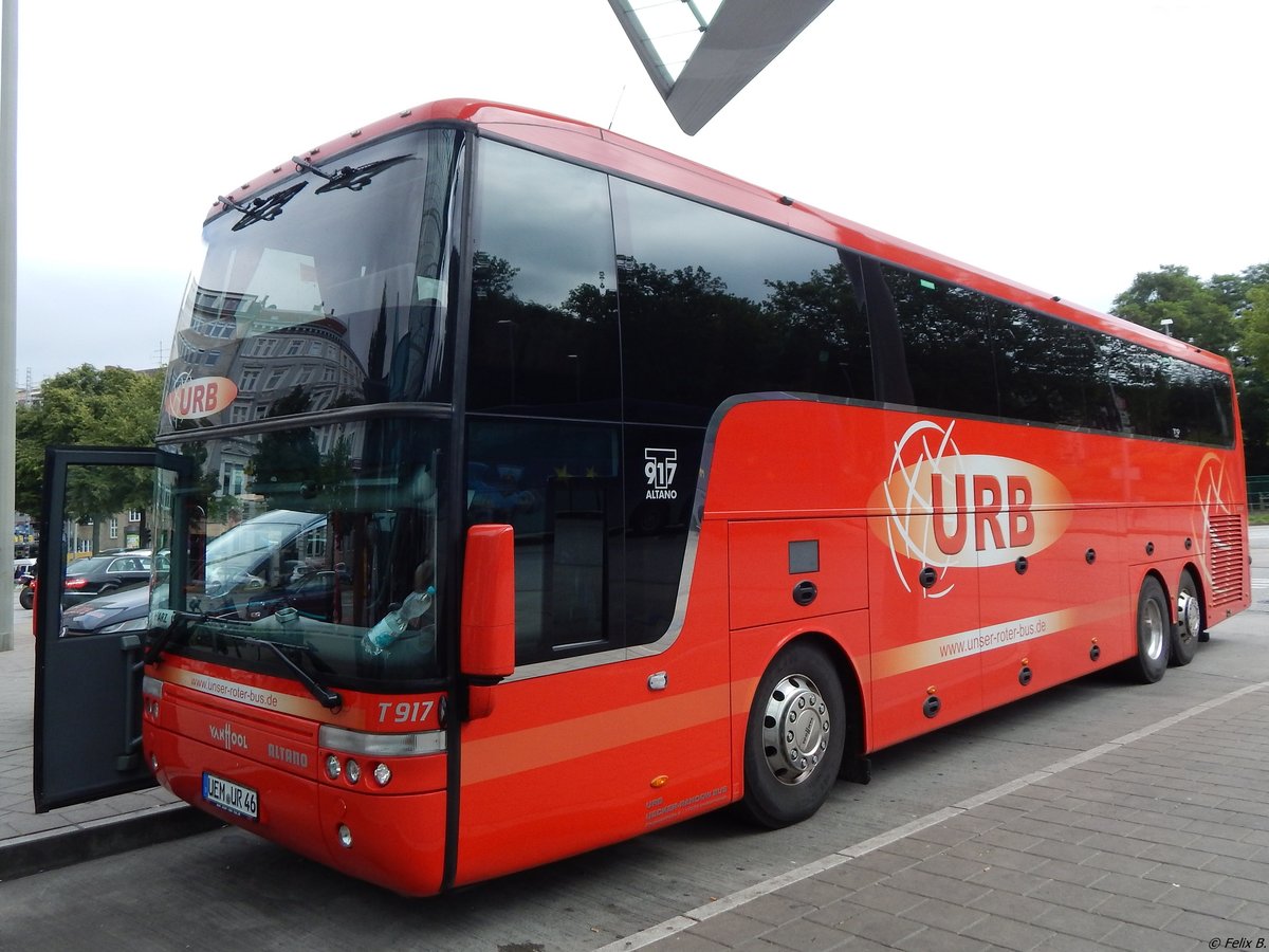 Van Hool T917 von URB aus Deutschland in Hamburg. 