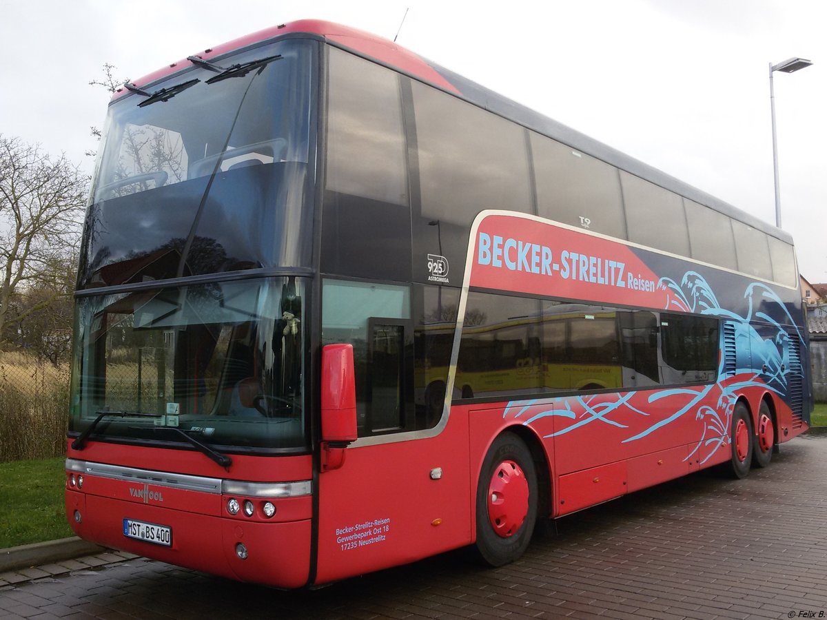 Van Hool TD925 von Becker-Strelitz Reisen aus Deutschland in Bergen.